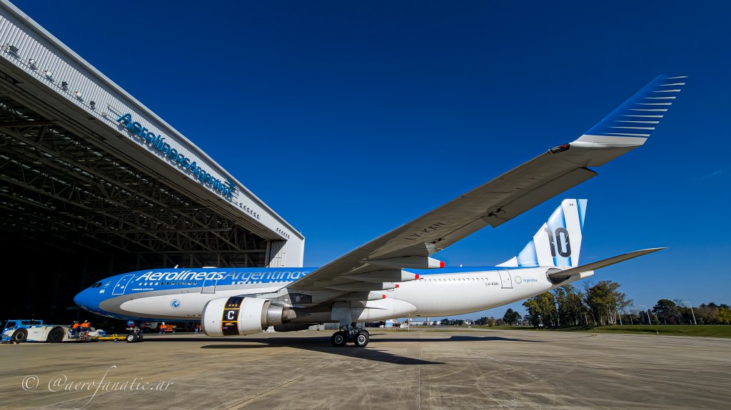 Aerolíneas Argentinas presentó el avión de Messi para el Mundial&nbsp;2026